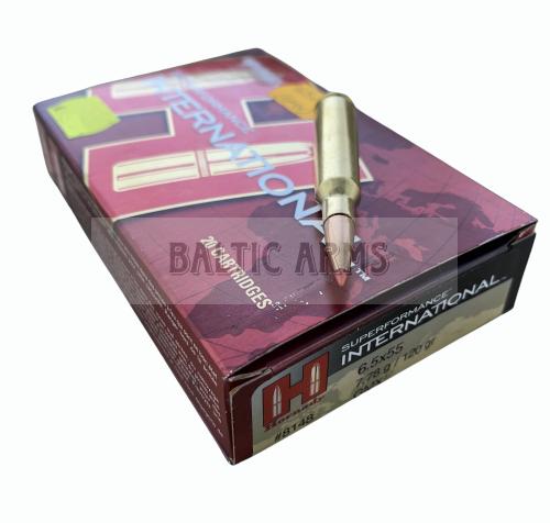 HORNADY 6.5x55 SWED 120 gr GMX SPF